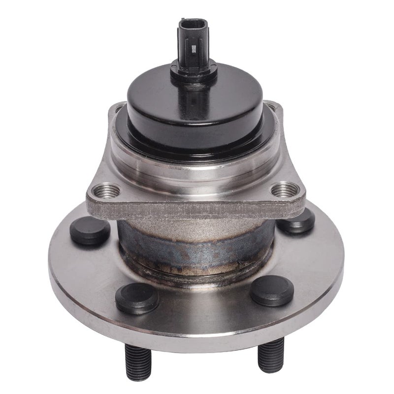 TUCAREST 512403 Rear Wheel Bearing and Hub Assembly Compatible with 2009-2010 Po-ntiac Vibe /09-13 to-yota Matrix (FWD Models,1.8L L4 Only), 09-19 Corolla (2019:4 Door Sedan)[5 Stud Hub W/ABS] - Image 1